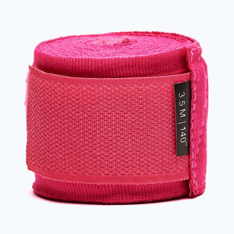 Boxerské bandáže Leone 1947 Hand Wraps 350 cm pink 3