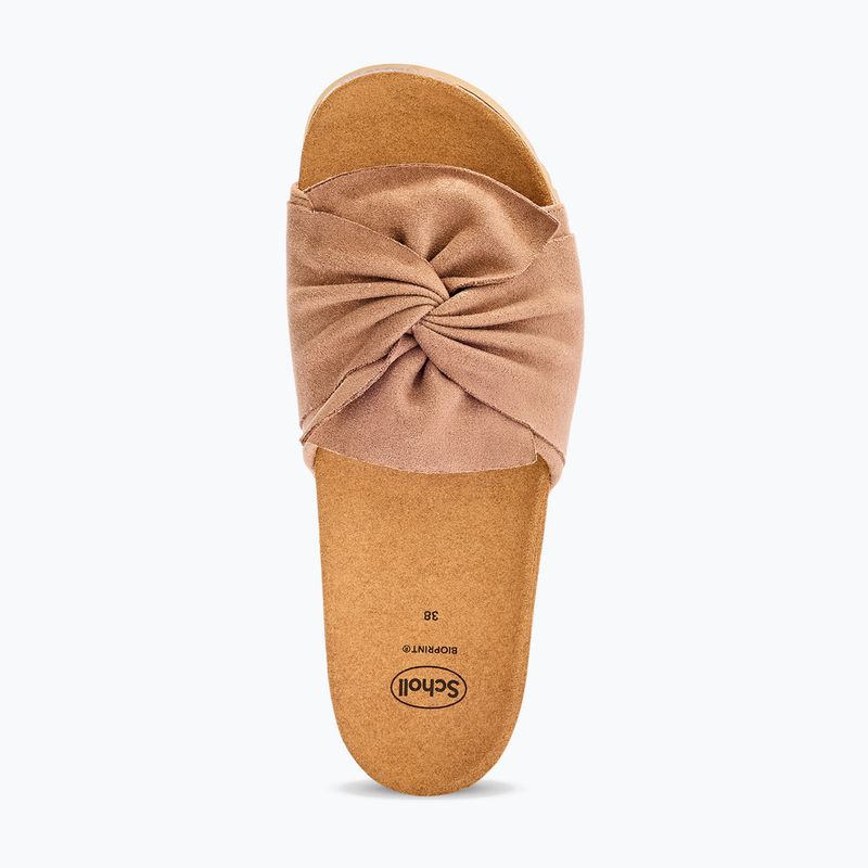 Dámske šľapky Scholl Princess Med camel 4