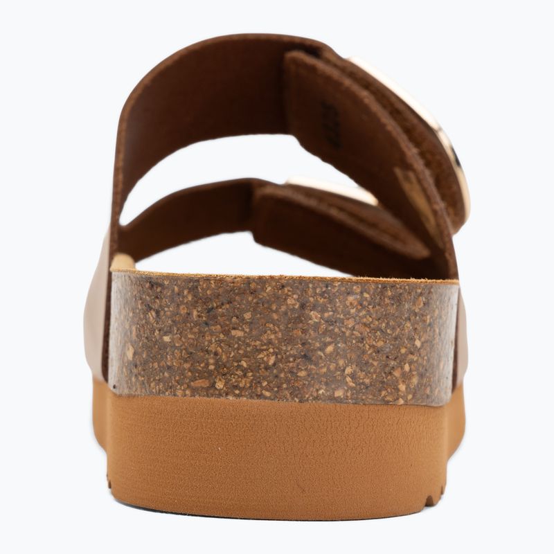 Dámske šľapky Scholl Montery 2 Straps Ad Med cognac 6