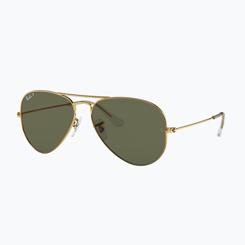 Slnečné okuliare Ray-Ban Aviator Classic arista gold/green g-15 polarized 4