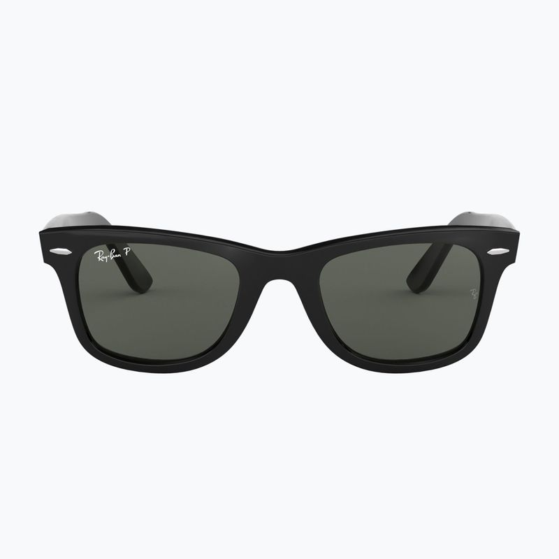 Slnečné okuliare Ray-Ban Wayfarer Classic black/green polarized 2