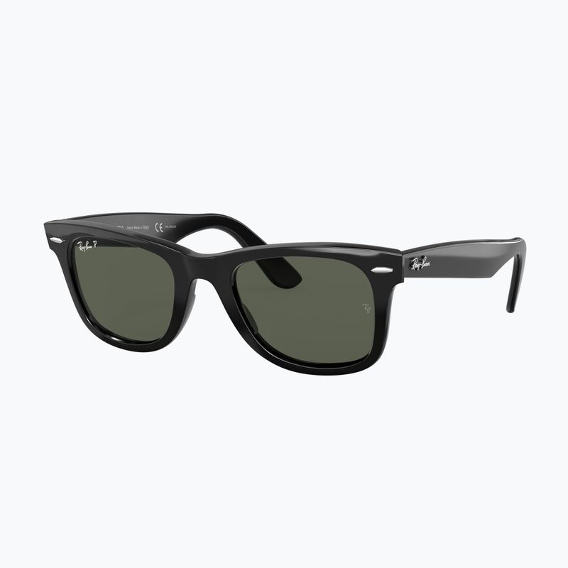 Slnečné okuliare Ray-Ban Wayfarer Classic black/green polarized 4