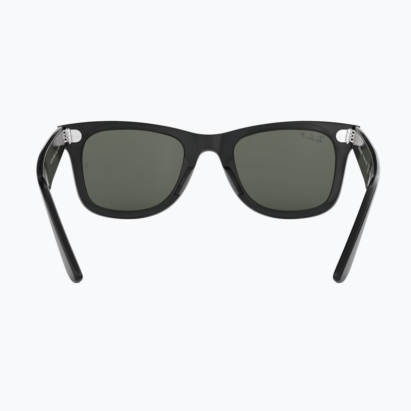 Slnečné okuliare Ray-Ban Wayfarer Classic black/green polarized 5
