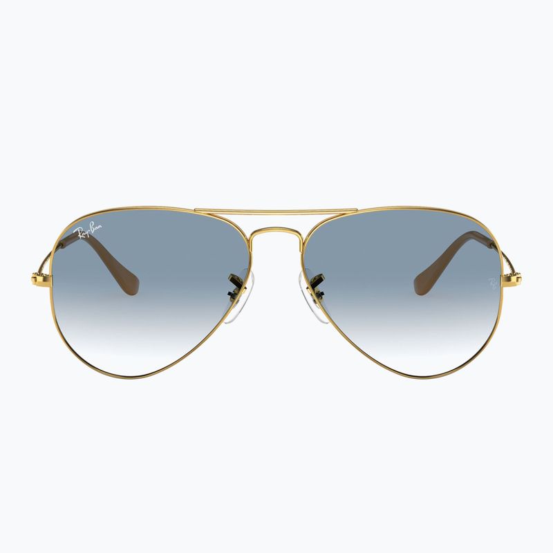 Slnečné okuliare Ray-Ban Aviator Classic arista gold/light blue 2