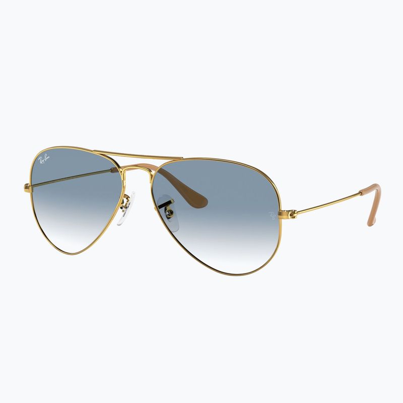 Slnečné okuliare Ray-Ban Aviator Classic arista gold/light blue 4