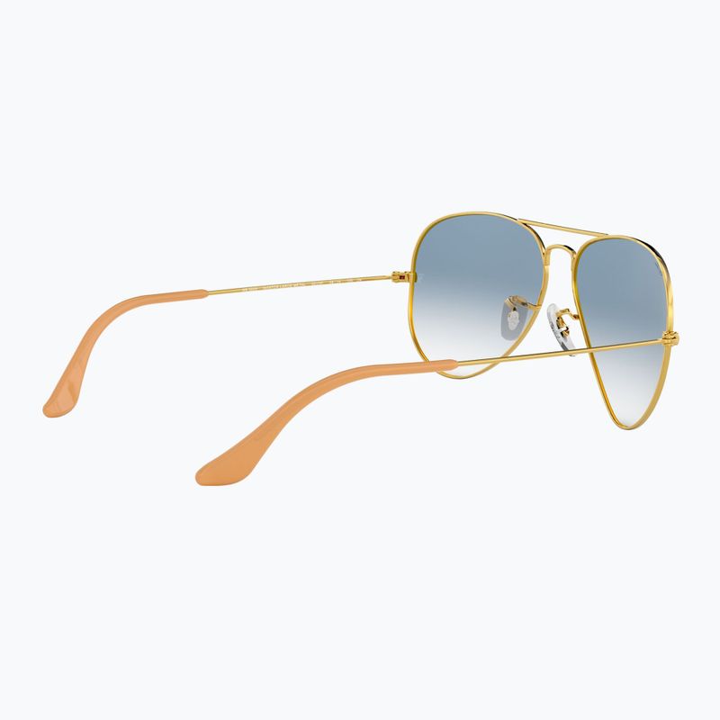 Slnečné okuliare Ray-Ban Aviator Classic arista gold/light blue 6