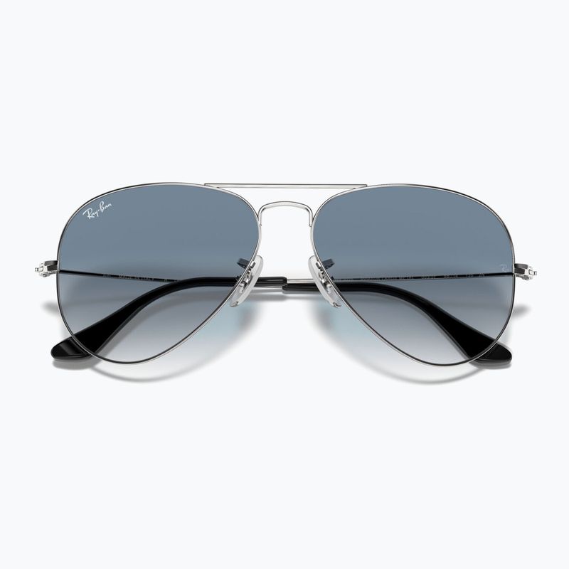 Slnečné okuliare Ray-Ban Aviator Classic silver/light blue 3