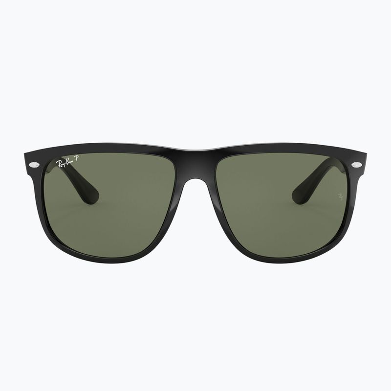 Slnečné okuliare Ray-Ban Boyfriend black/dark green polarized 2