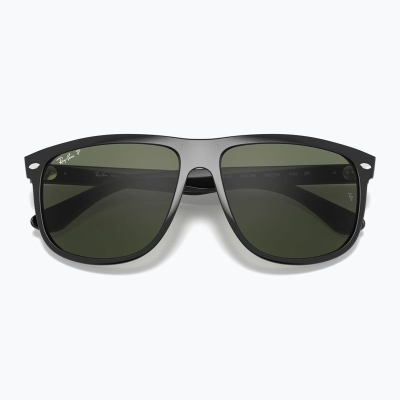 Slnečné okuliare Ray-Ban Boyfriend black/dark green polarized 3