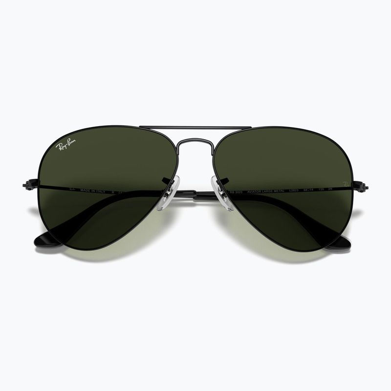 Slnečné okuliare Ray-Ban Aviator Classic black/green g-15 3