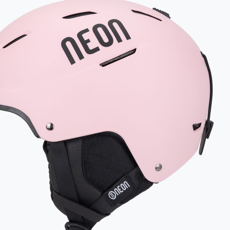 Lyžiarska prilba Neon Alpha light pink/black 7