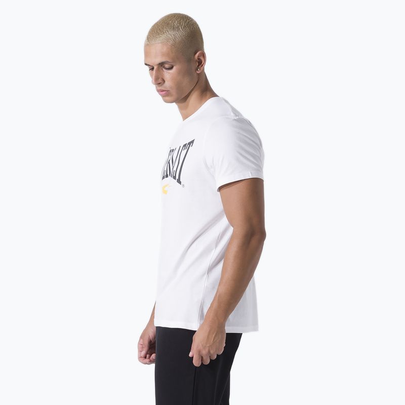 Pánske tričko Everlast Iconic Logo off white 3