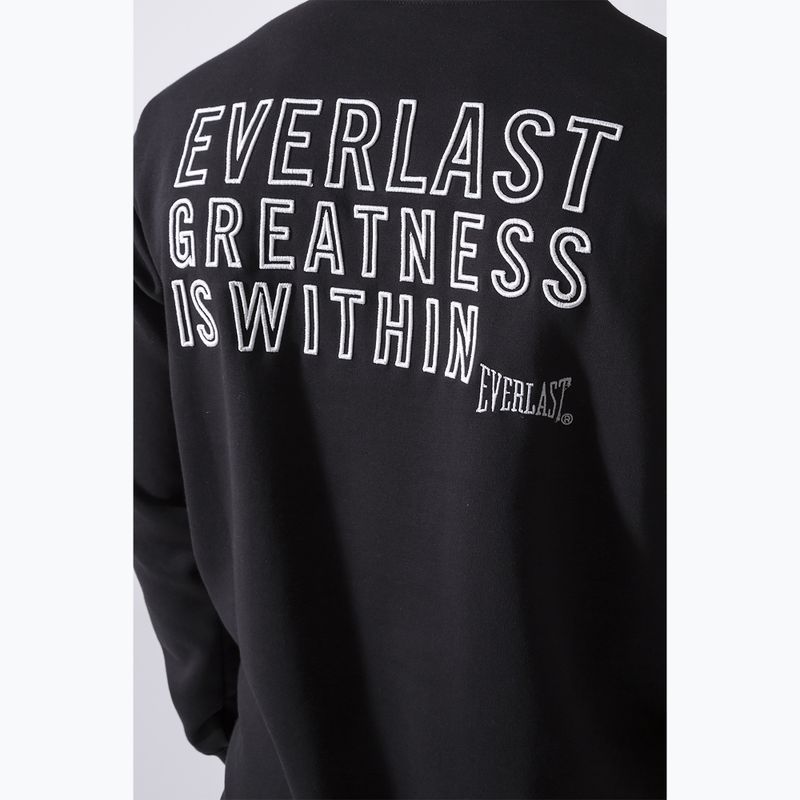 Pánska mikina Everlast Neutrals Crewneck black 5