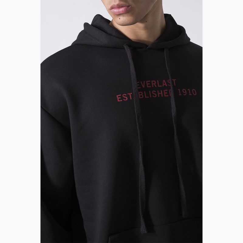 Pánska mikina Everlast Streetwear Black/red 5