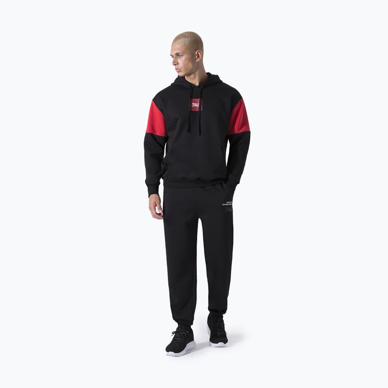 Pánska mikina Everlast Streetwear Black/red 2