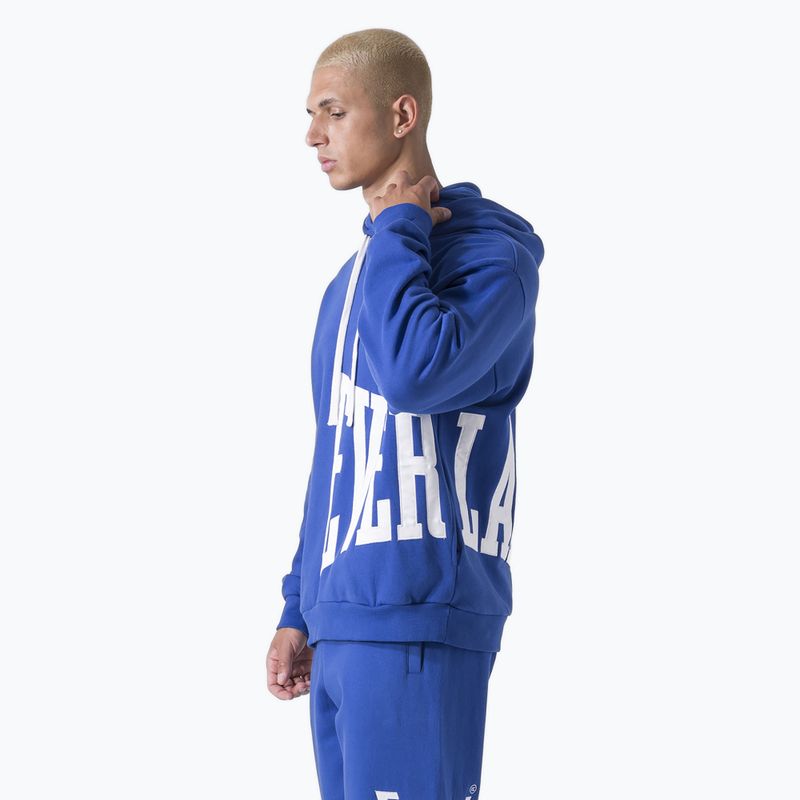 Pánska mikina Everlast Exclusive Hoodie Logo electric blue 3