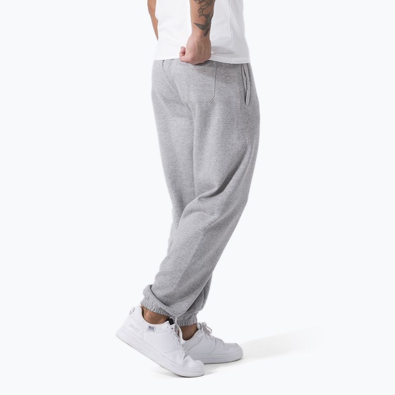 Pánske tréningové nohavice Everlast Exclusive grey/melange 3