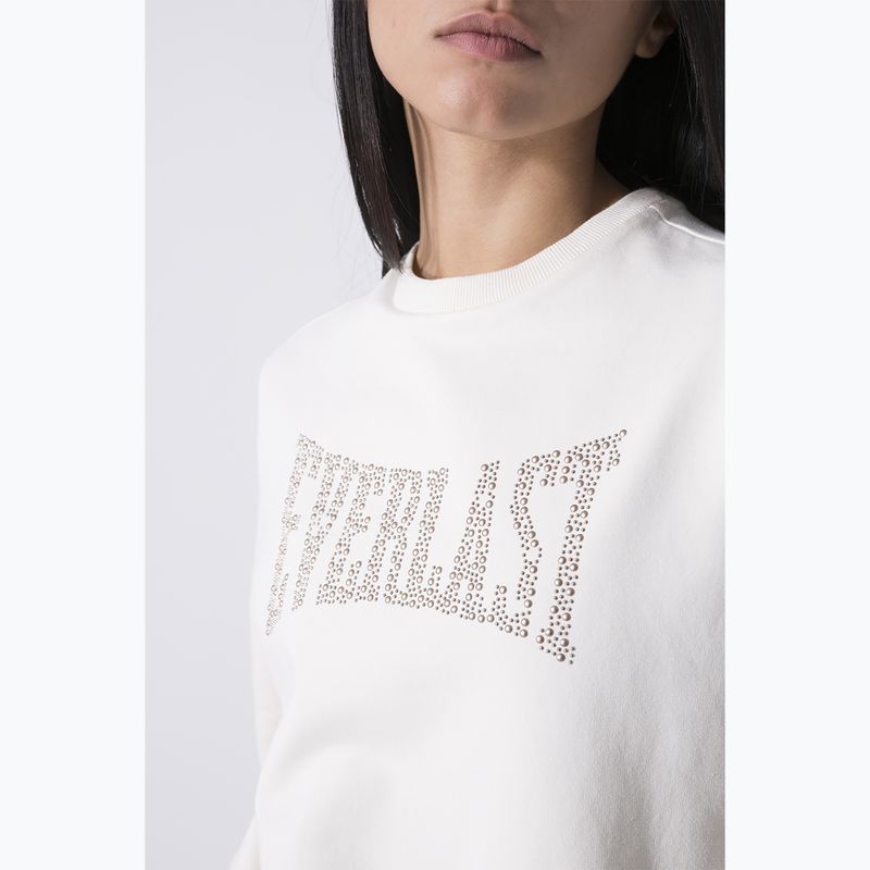 Dámska mikina Everlast Leisure Crewneck dusty white 4