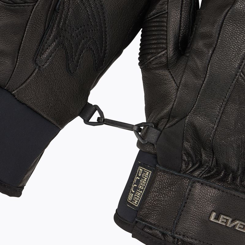 Pánske lyžiarske rukavice Level Rexford Mitt black 5
