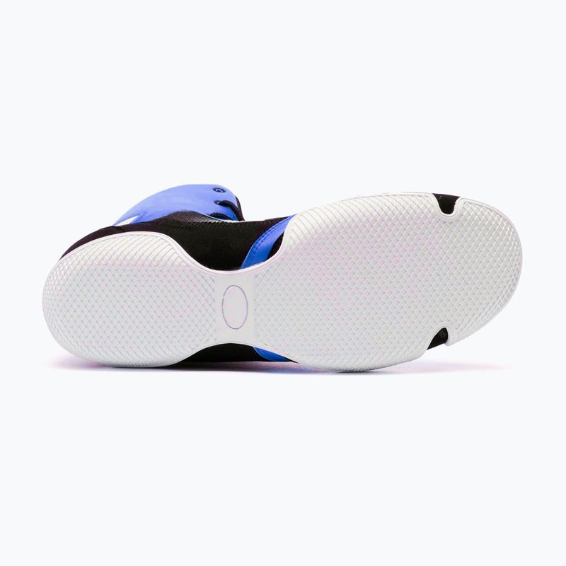 Boxerské topánky LEONE 1947 Premium Boxing blue/rose/blue/red 5