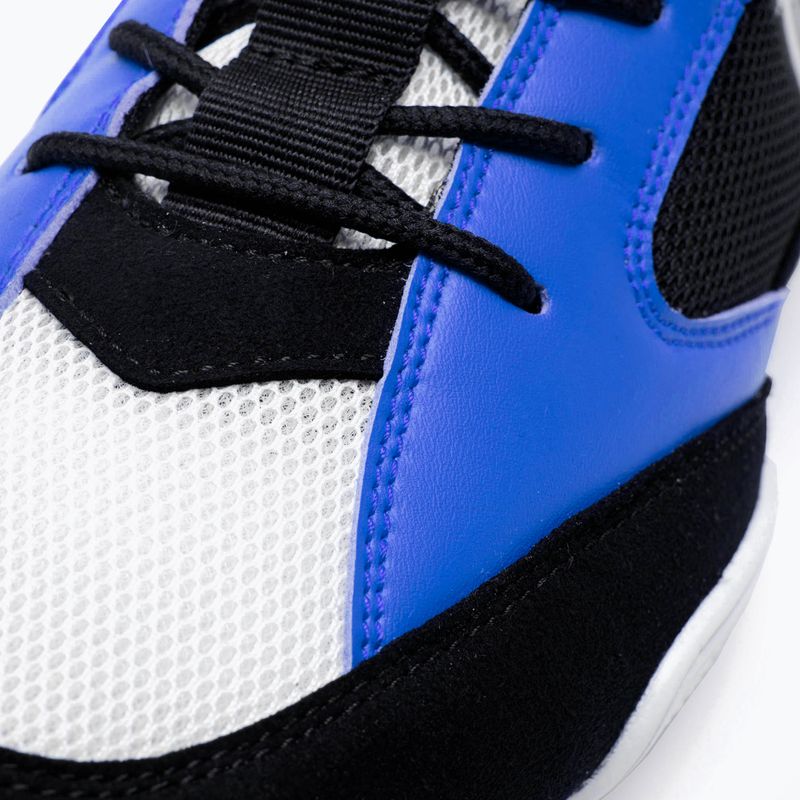 Boxerské topánky LEONE 1947 Premium Boxing blue/rose/blue/red 9