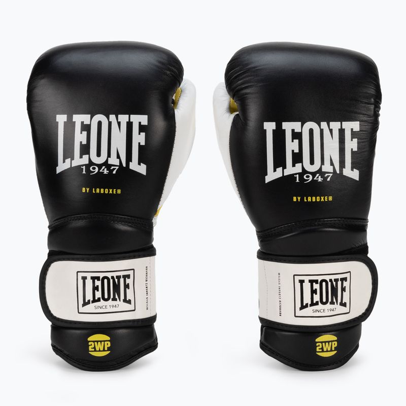 LEONE 1947 Il Tecnico N3 boxerské rukavice čierne GN113