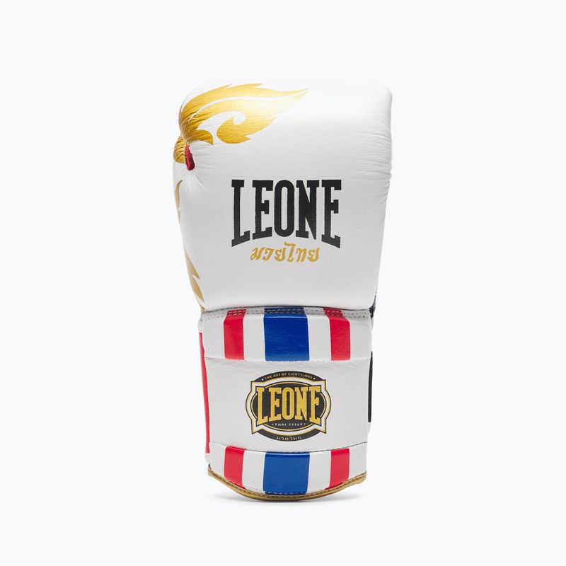 LEONE 1947 Thai Style boxerské rukavice biele GN114 5
