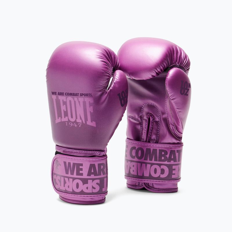 LEONE 1947 Fialové boxerské rukavice v tieni GN328 7