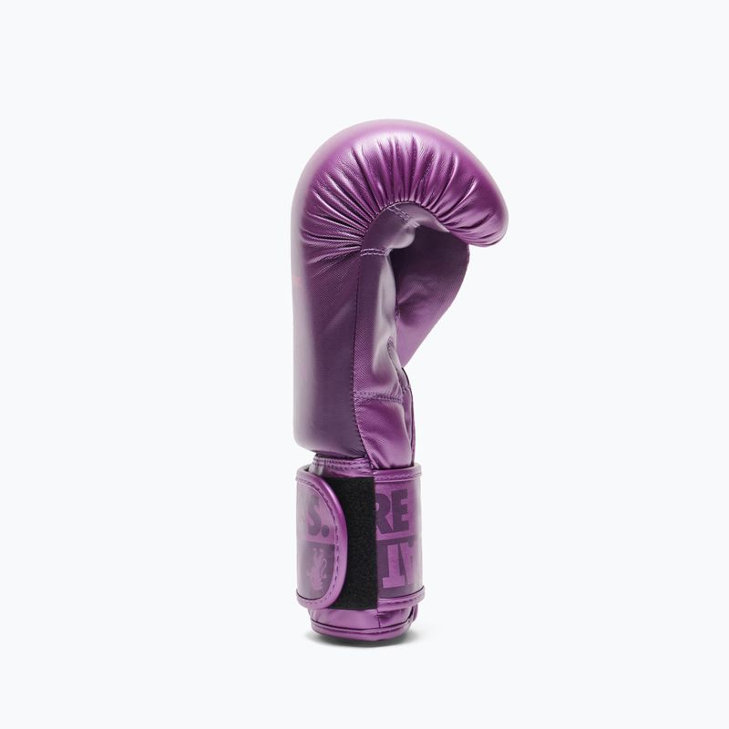 LEONE 1947 Fialové boxerské rukavice v tieni GN328 11