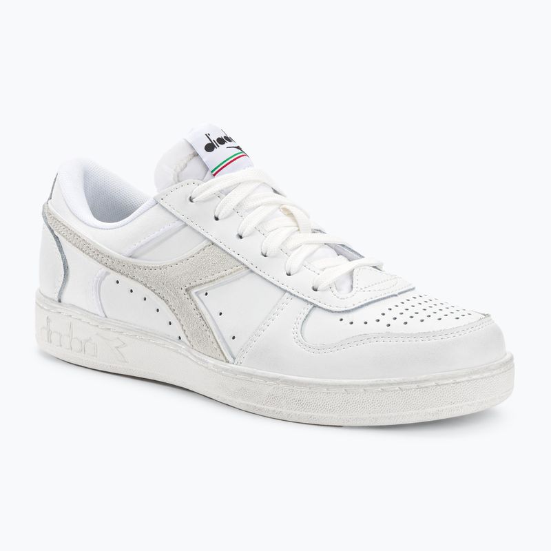 Topánky Diadora Magic Basket Low Icona Leather white/white