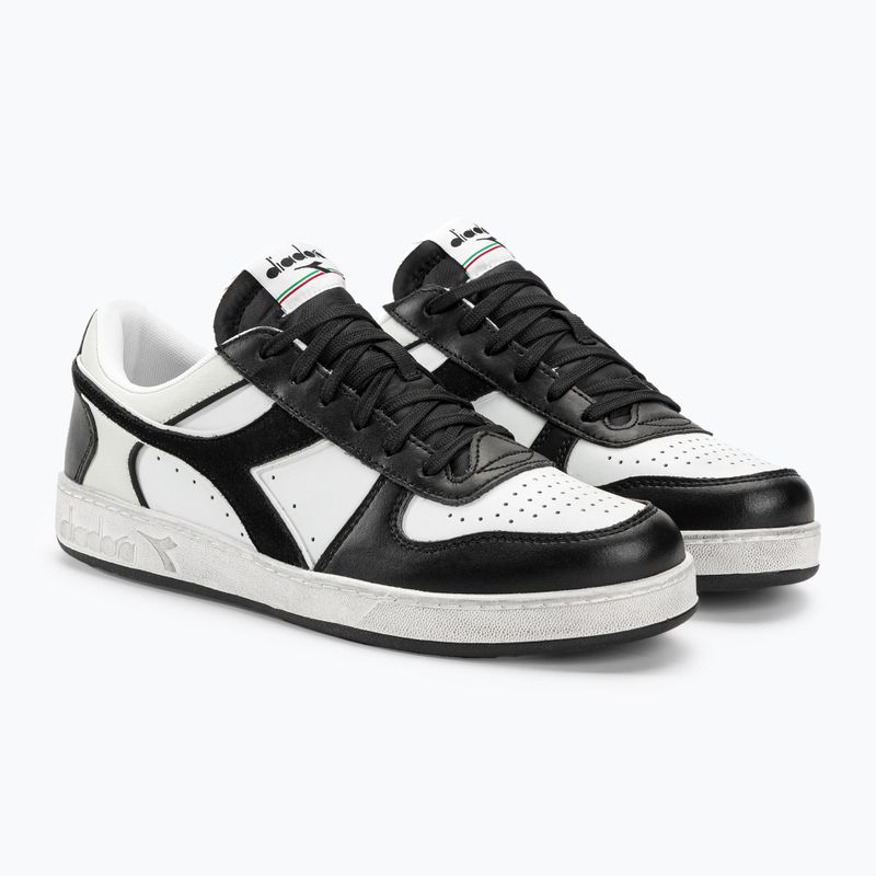 Topánky Diadora Magic Basket Low Icona Leather black/white 5