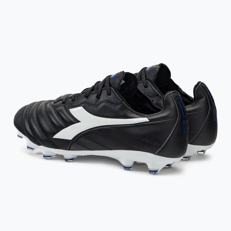 Pánske kopačky Diadora Brasil Elite 2 LT LP12 čierno-biele DD-101.179061-D0214-40 3
