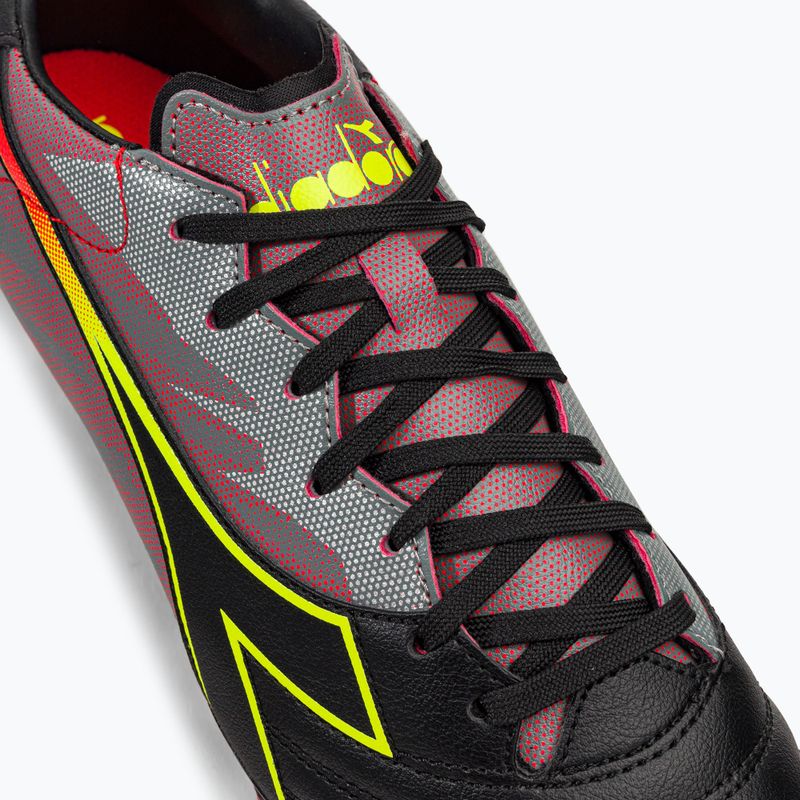 Pánske kopačky Diadora Brasil Elite Veloce R LPU čierno-červené DD-101.179181-D0136-39 8