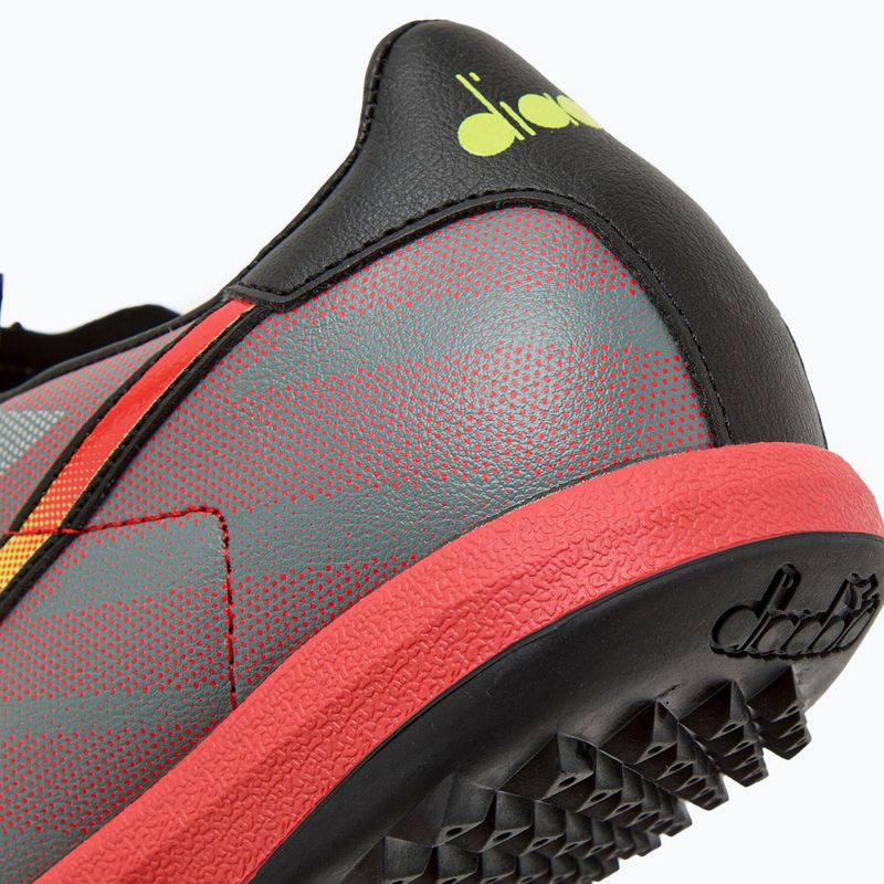 Pánske kopačky Diadora Brasil Elite Veloce R TFR čierno-červené DD-101.179182-D0136-40 14