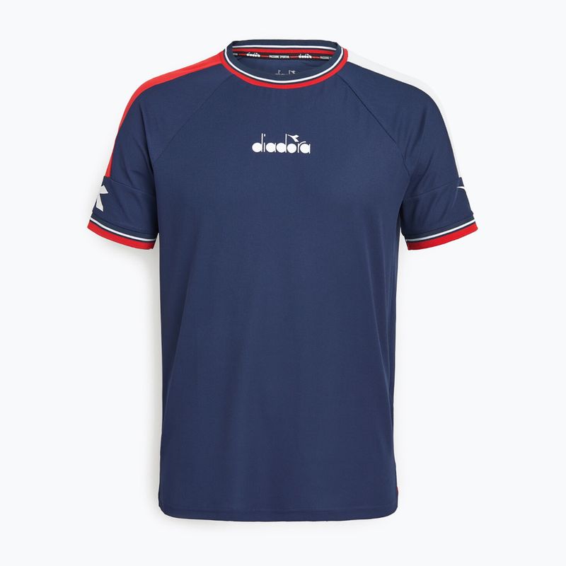 Pánske tenisové tričko Diadora Icon SS TS modré DD-12.179126-663 5