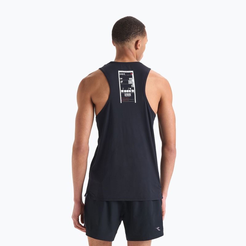 Pánske bežecké tričko Diadora Super Light Tank Be One black DD-102.179161-80013 3