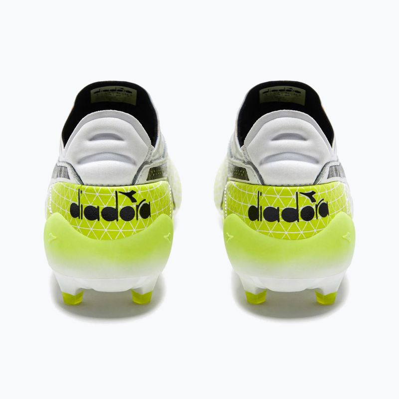 Pánske kopačky Diadora Brasil Elite Tech GR LPX white/black/fluo yellow 12