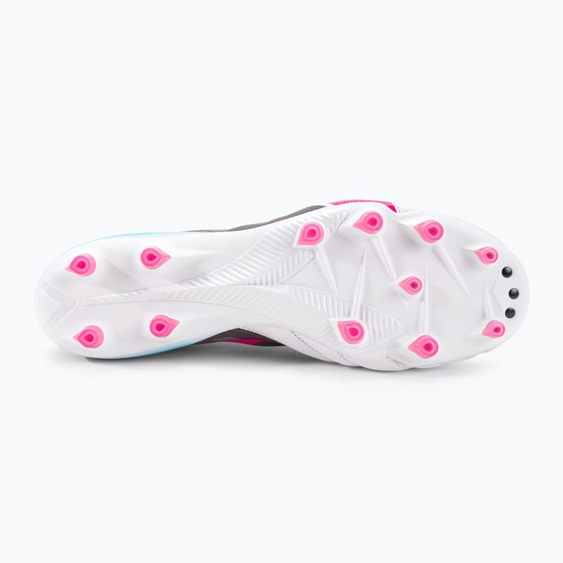 Pánske kopačky Diadora Brasil Elite Veloce GR ITA LPX white/pink fluo/blue fluo 5
