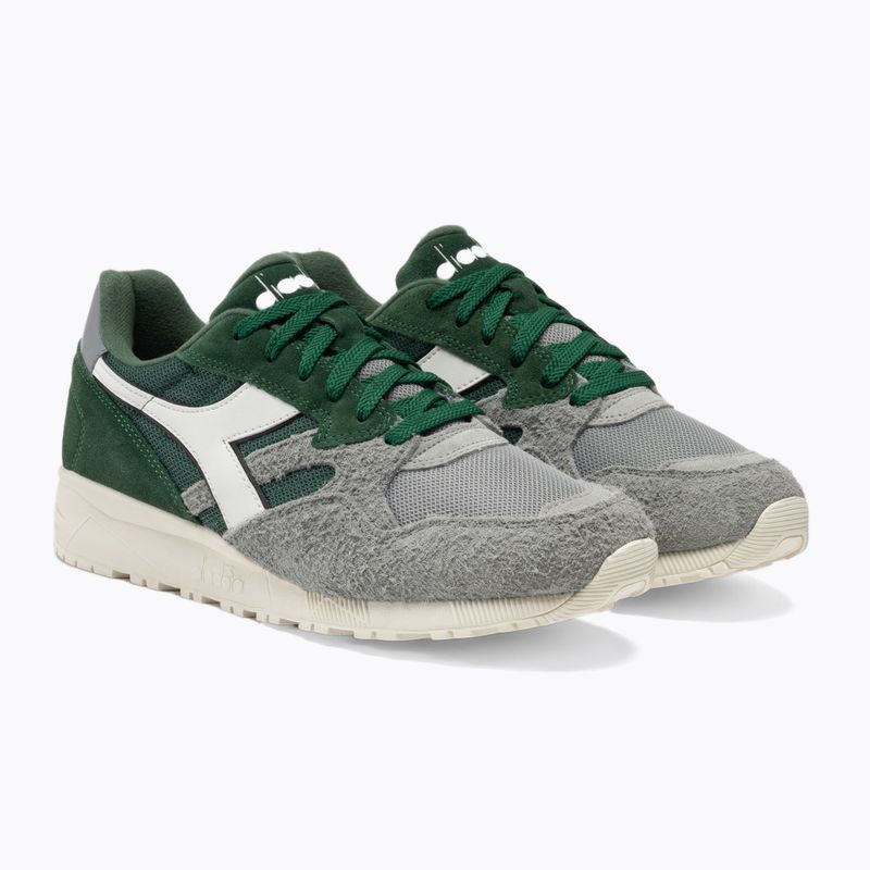 Diadora N902 Hairy Suede black/white/lunar rock/eden obuv 4