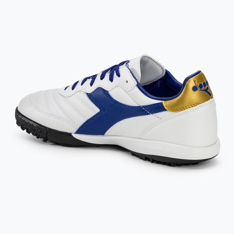 Pánske kopačky Diadora Brasil 2 R TFR white/blue/gold 3