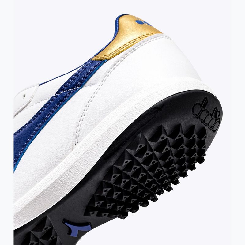 Pánske kopačky Diadora Brasil 2 R TFR white/blue/gold 9