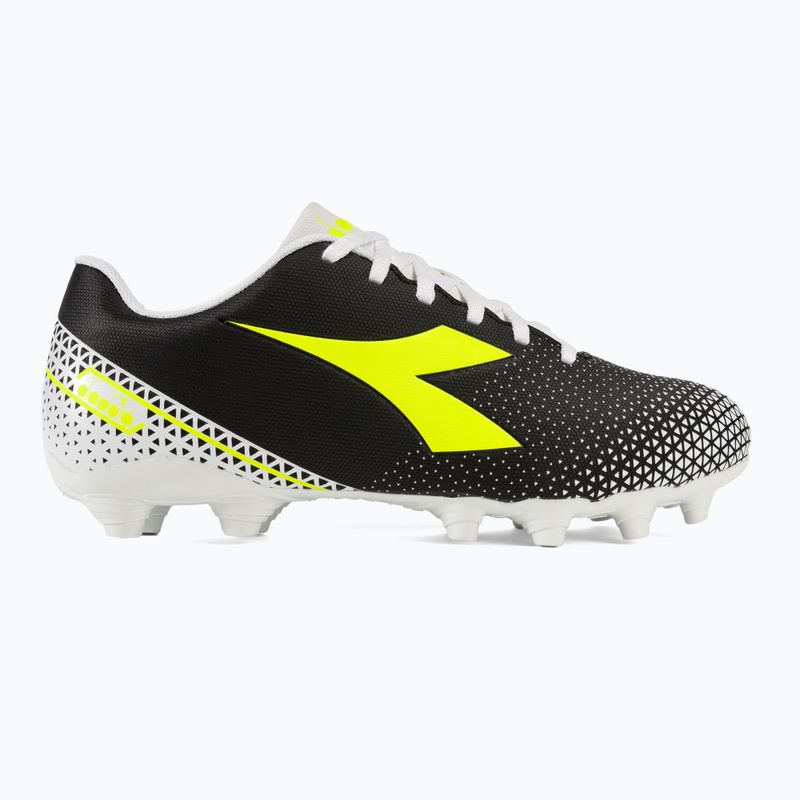 Pánske kopačky Diadora Pichichi 6 MG14 black/yellow fluo/white 2