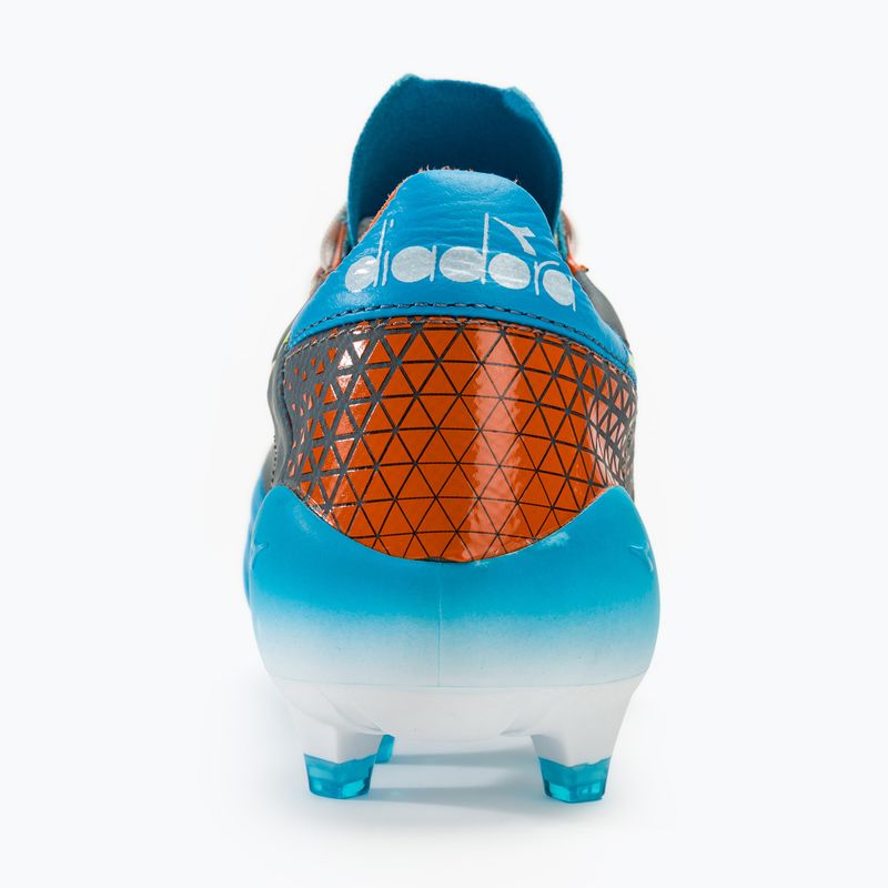 Pánske kopačky Diadora Brasil Elite Veloce GR ITA LPX blue fluo/white/orange 6