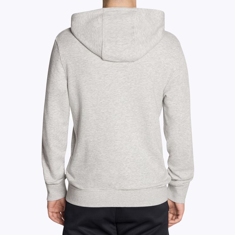 Pánska mikina Diadora Hoodie FZ Essential Sport grigio medio chiaro melange 2