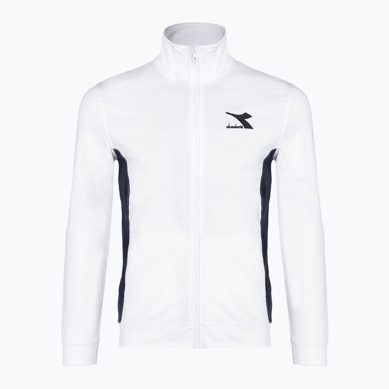 Pánske tepláky Diadora Tracksuit FZ Core bianco ottico 3