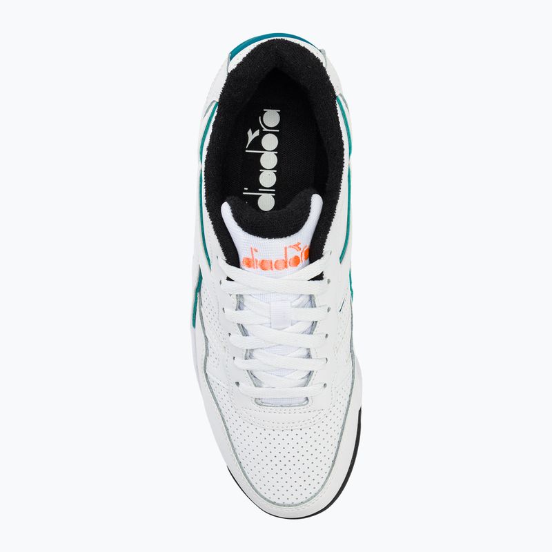Topánky Diadora Winner bianco/verd blu-capri 5