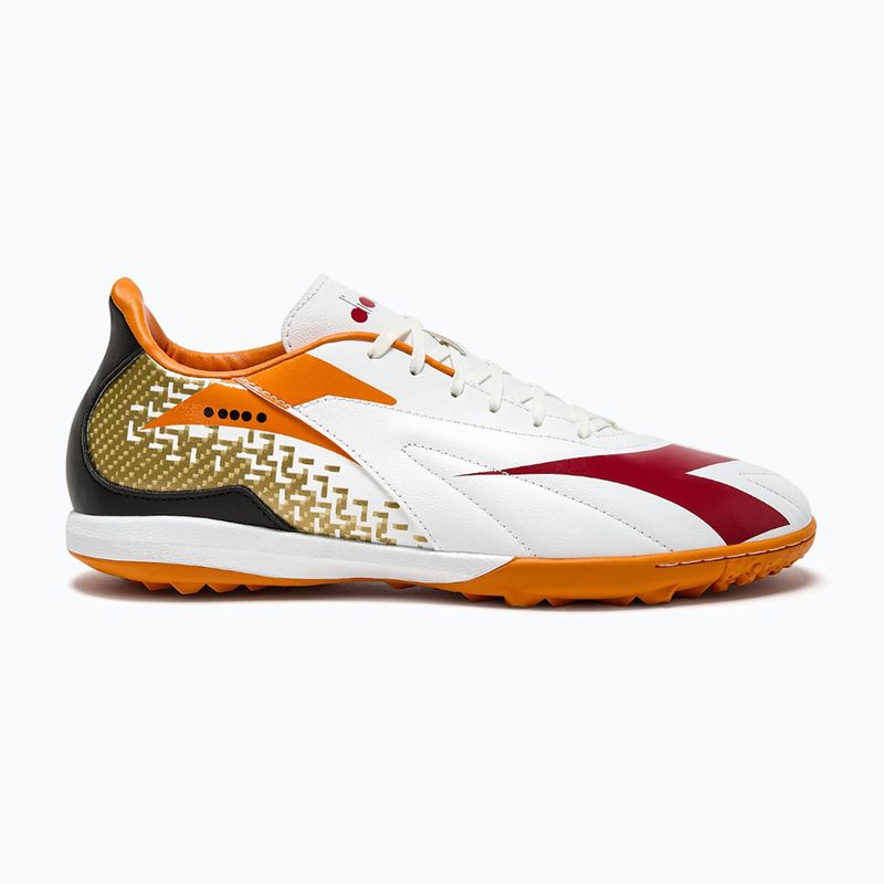 Pánske kopačky Diadora Maximus Elite R TFR white/chili pepper/russet orange 8