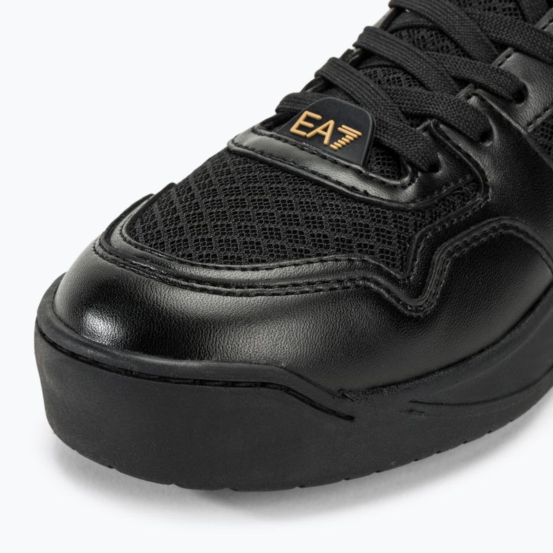 Obuv  EA7 Emporio Armani Basket Mid triple black/gold 7