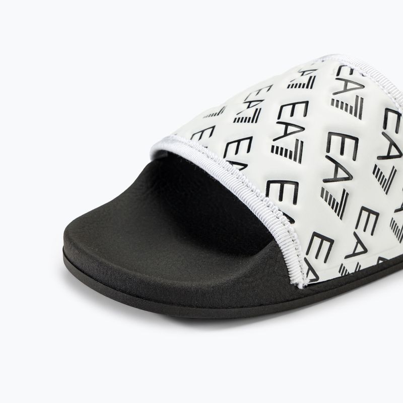 Šľapky EA7 Emporio Armani Water Sports All Over white/black 7