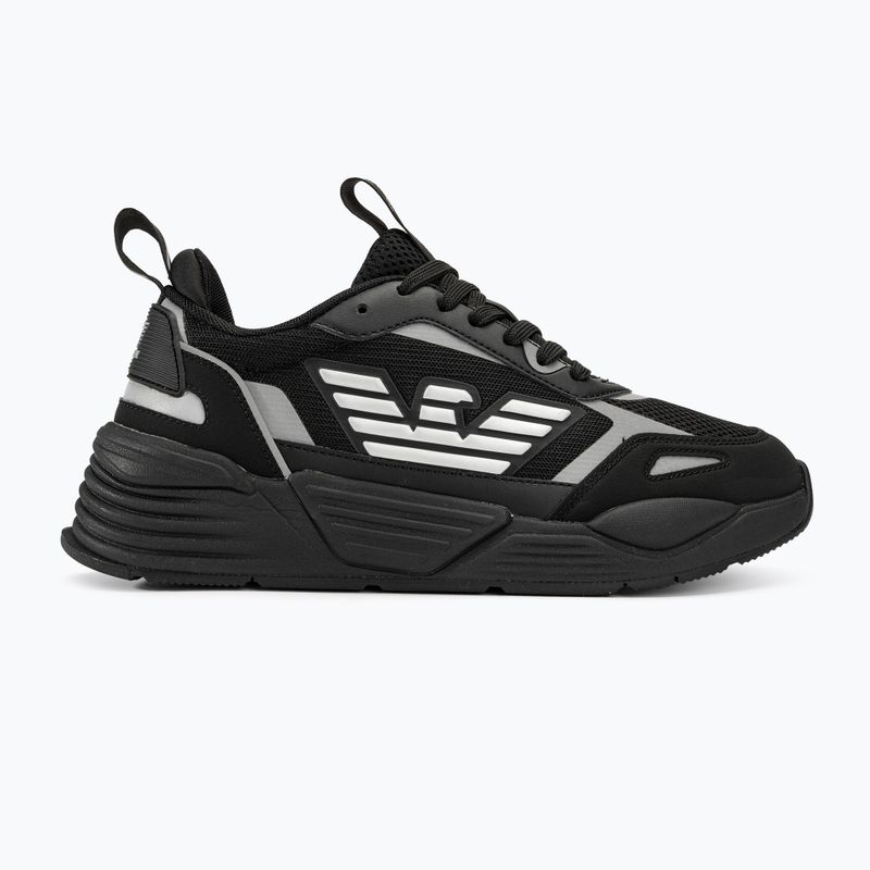 Obuv EA7 Emporio Armani Ace Runner triple black/silver 2